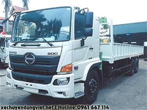 Xe tải 3 chân HINO FM8JW7A gắn cẩu 3 tấn HANA model HNC323